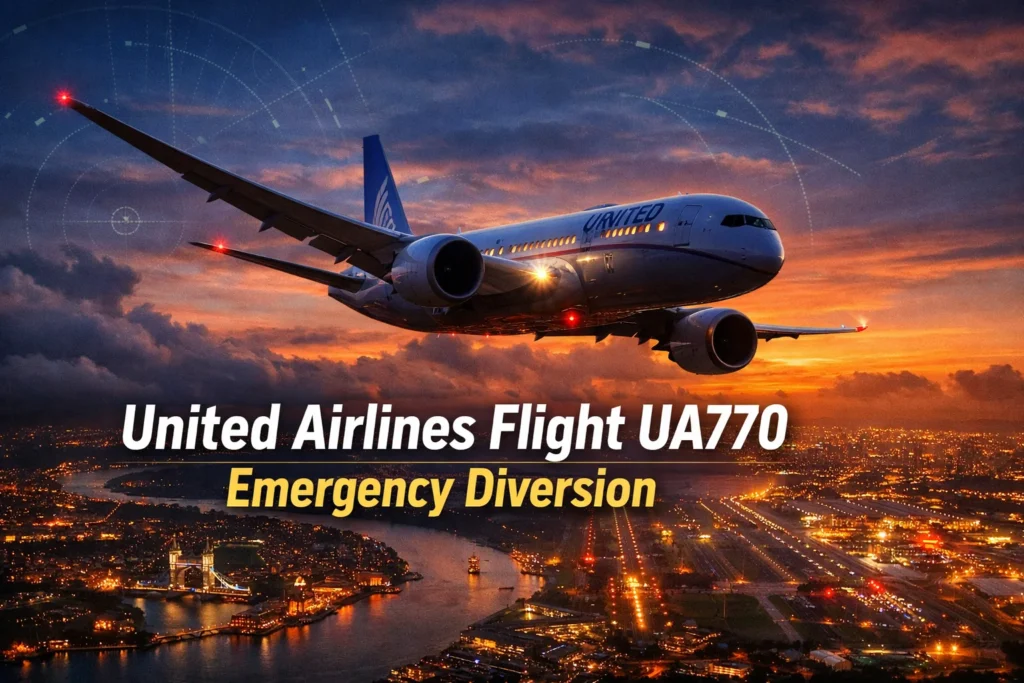 united flight ua967 diverted