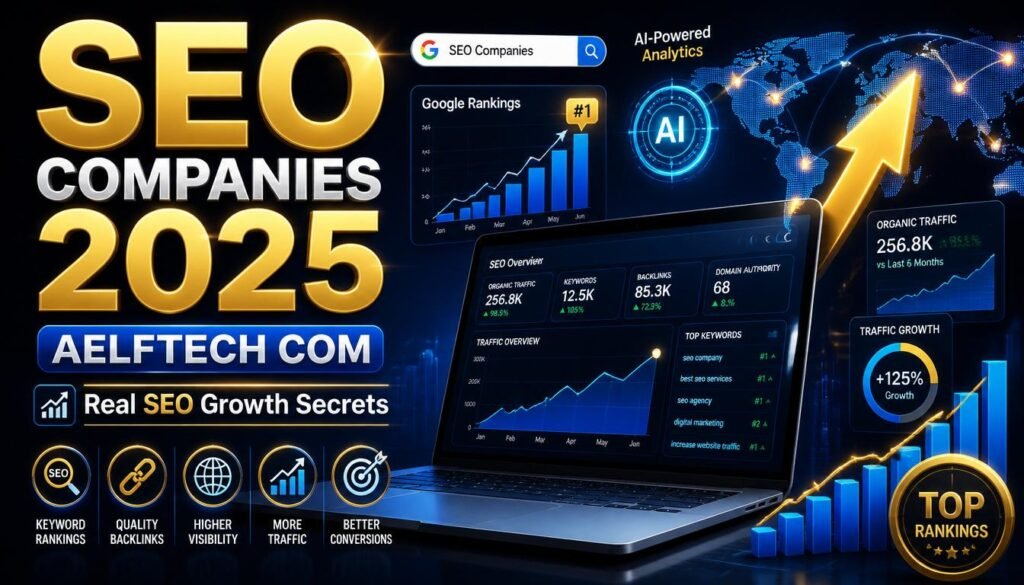 seo companies 2025 aelftech com